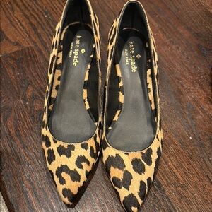 Kate Spade Leopard Heels with Elegant Design